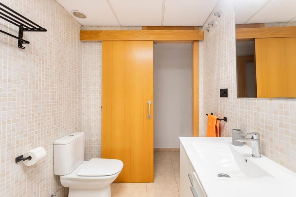Castelplace Beach Con Plaza De Garage Incluida, Free Parking And Ac Alicante Luaran gambar